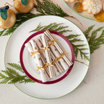 Gold Christmas Saucer Crackers