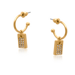 Cerenity Matte Sacred Writing Petite Earrings
