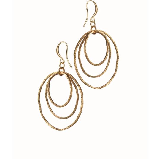 Ripple Effect Suspended Earrings