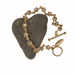 Crystal Celestial Bracelet with Fob Fastener