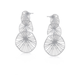 Giverny Water Matte Plant Earrings