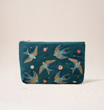 Elizabeth Scarlett Rich Blue Swallows