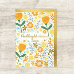 Dandelion Design Penblwydd Hapus Cards