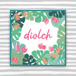 Diolch and Thank You Greeting Cards