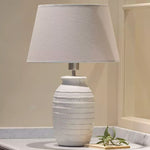 Ceramic Lamp Millie With Cream Shade