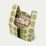 Floral Knitted Reusable Market Bag-Tote Bag-Giftable