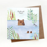 Penblwydd Hapus Greeting Card
