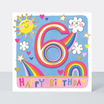 6th Birthday Card
