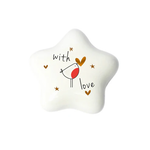 Belly Button Ceramic Christmas Tokens