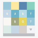 New Baby Boy Greeting Card