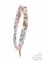 Iridescent Beaded Bracelet
