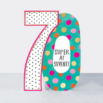70th Birthday Card