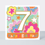 7th Birthday Card