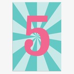 5th Birthday Card