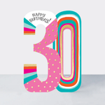 30th Birthday Card