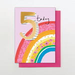 5th Birthday Card