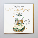 Golden Wedding Anniversary Card