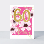 60th Birthday Card