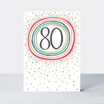 80th Birthday Card