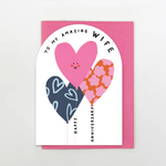Wedding Anniversary and Penblwydd Priodas Greeting Card