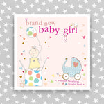 New Baby Girl Greeting Card