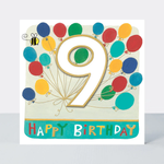 9th Birthday Card