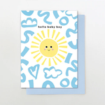 New Baby Boy Greeting Card
