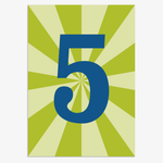 5th Birthday Card