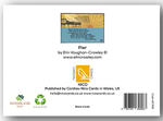 Pier by Elin Vaughan-Crowley Greeting Card