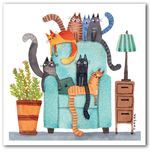 The Chair by Terry Runyan Greeting Card