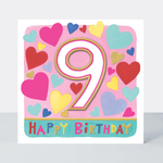 9th Birthday Card