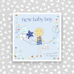 New Baby Boy Greeting Card