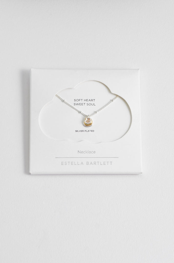 Mixed Triple Heart Necklace