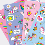 Sticker Books - Unicorns & Rainbows