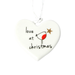 Belly Button Ceramic Christmas Hangers