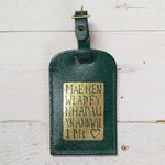 Clawr Pasbort a Thag Bagiau Passport Cover and Luggage Tag