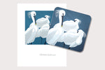 Waterbirds Coaster Card