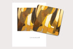 Contemporary Forest Coaster Card