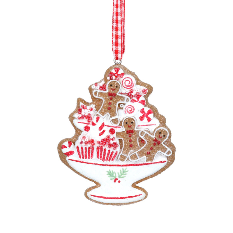 Gingerbread Cake Stand Decoration