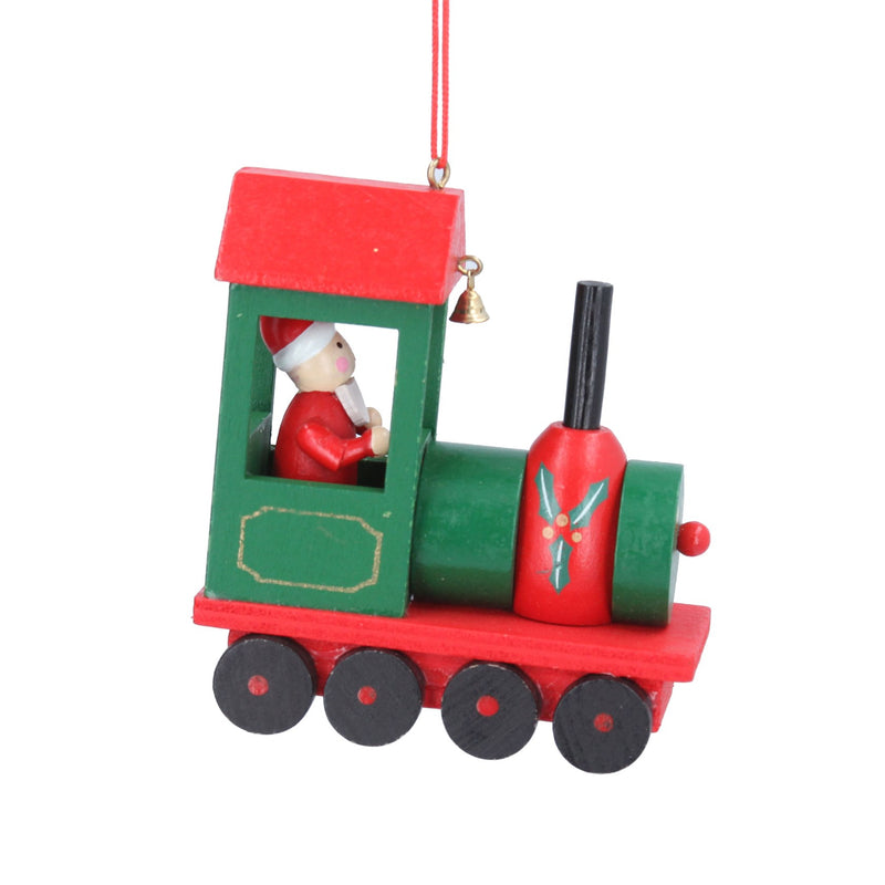 Santa in Train