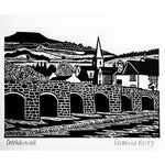 Lino Prints of Abergavenny and surrounding areas