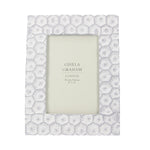 White & Grey Resin Picture Frame