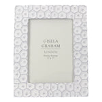 White & Grey Resin Picture Frame