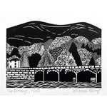 Lino Prints of Abergavenny and surrounding areas