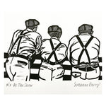 Lino Prints of Abergavenny and surrounding areas