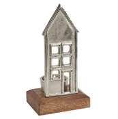 Aluminimum House Tealight Holder