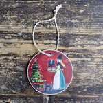 Driftwood Designs Wooden Nadolig Tree Decoration