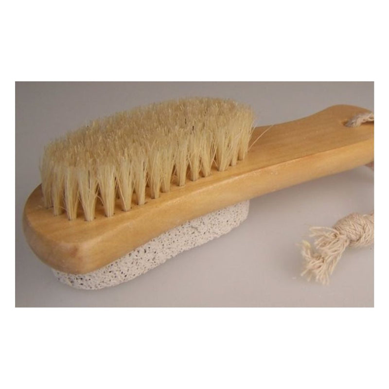 Foot brush with pumice