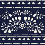 Faux Bone Inlay Stencil