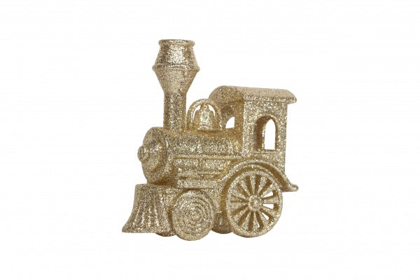 Gold Train Tree Decoration